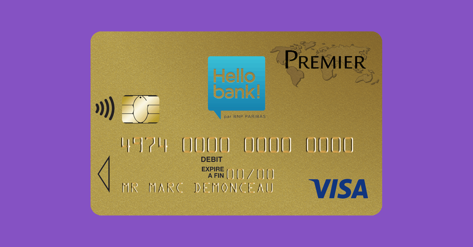 Carte Visa Premier de Hello Bank