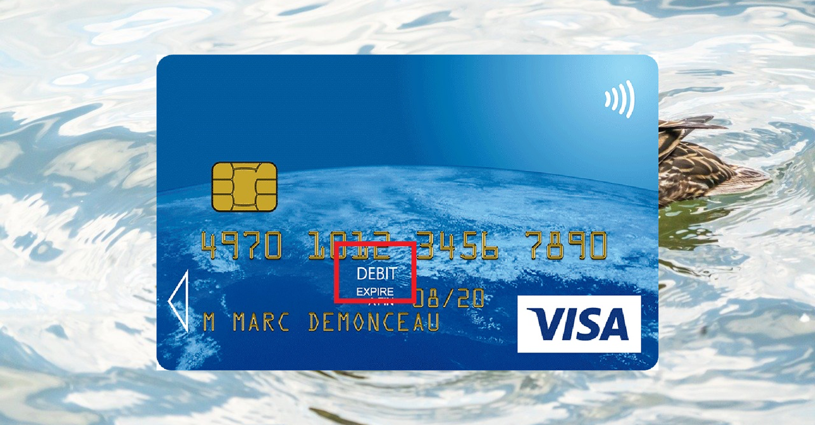 Carte de Crédit Débit Différé Visa Classic
