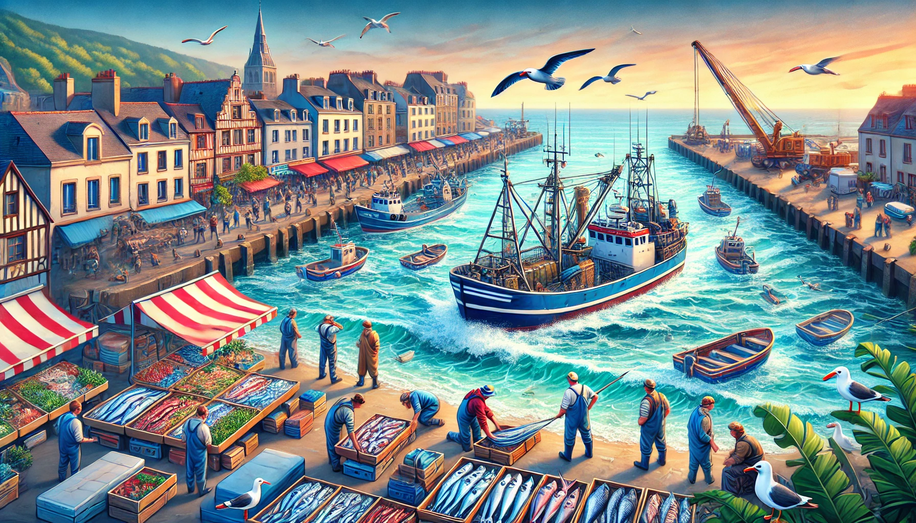 L'importance du secteur de la pêche dans l'économie côtière française