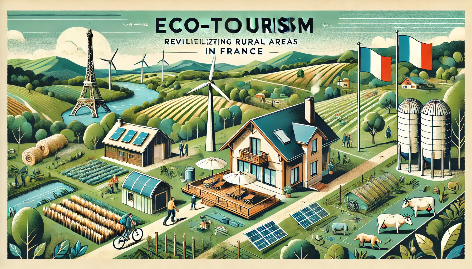 Revitaliser les Zones Rurales Françaises grâce à l'Éco-Tourisme