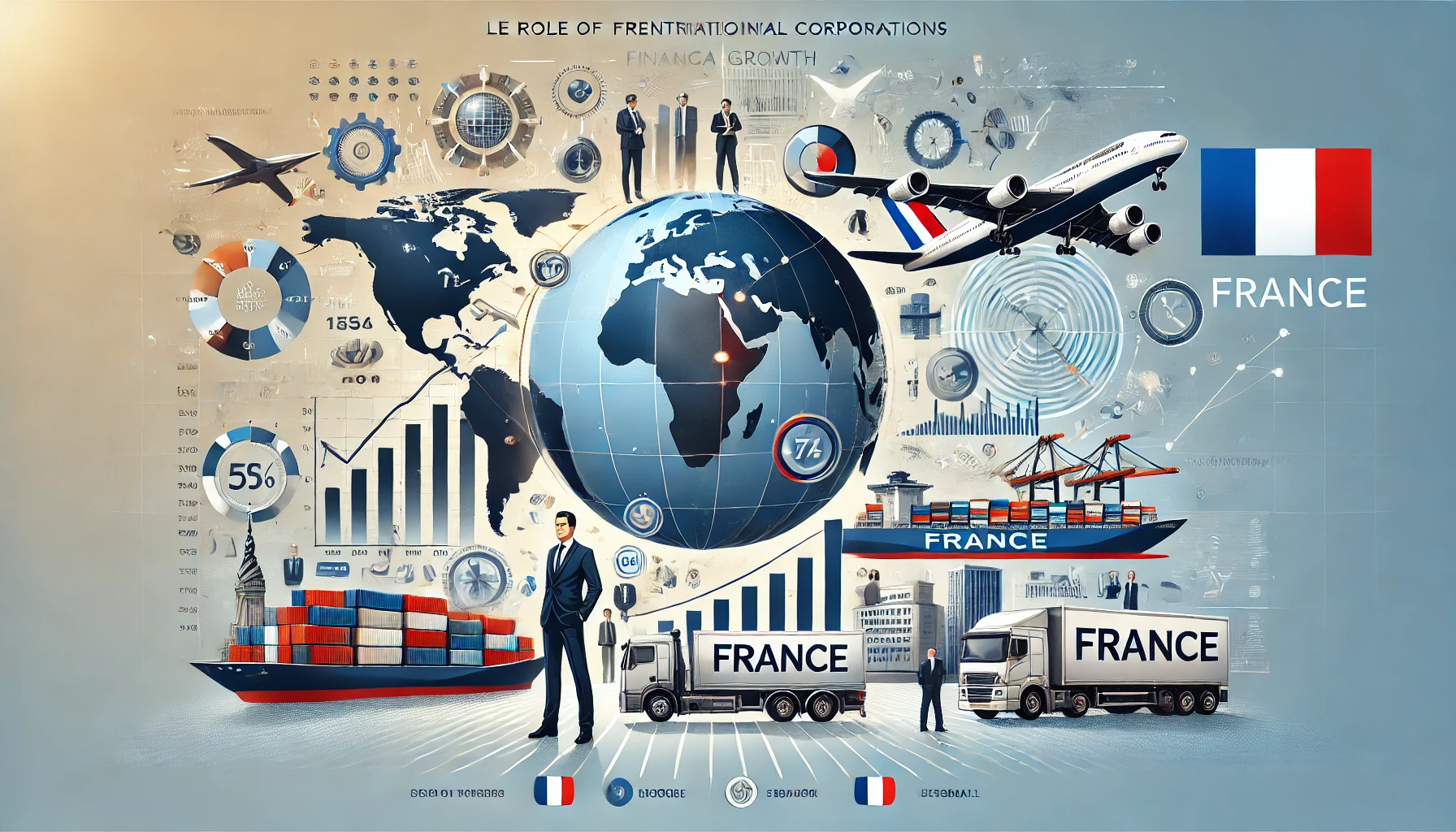 Le rôle des multinationales françaises dans l'économie mondiale