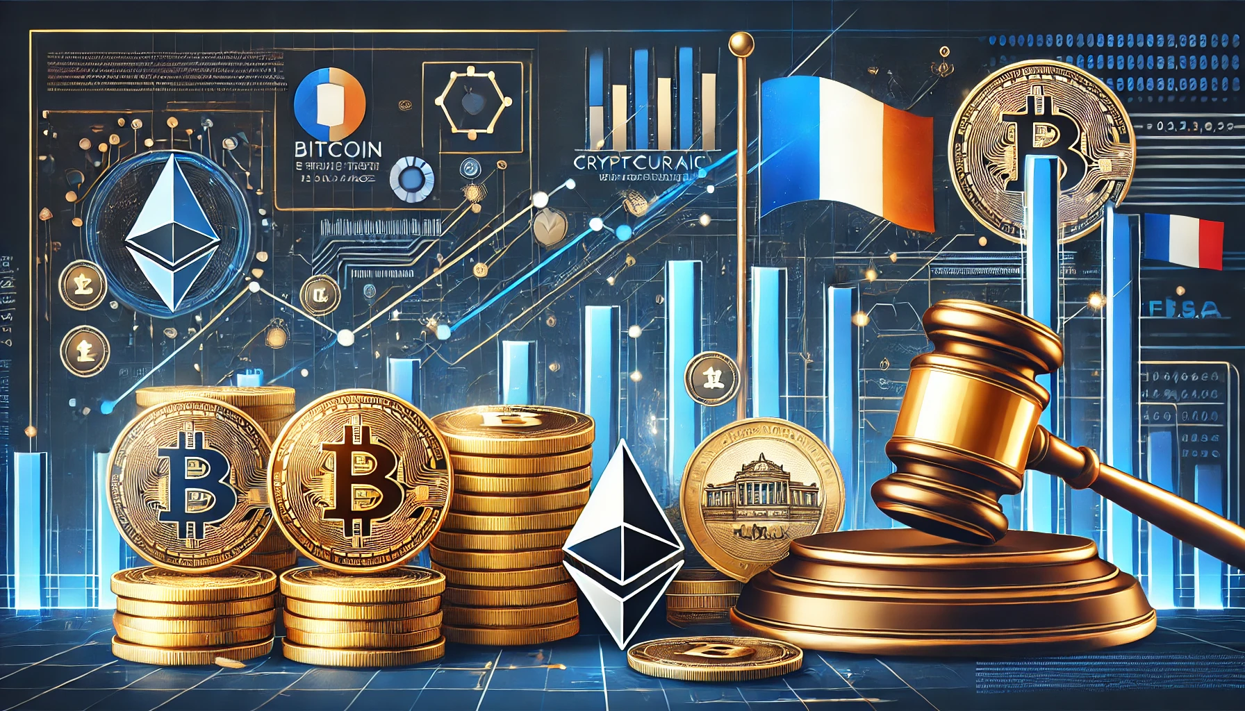 La croissance des investissements en cryptomonnaies et leur régulation en France