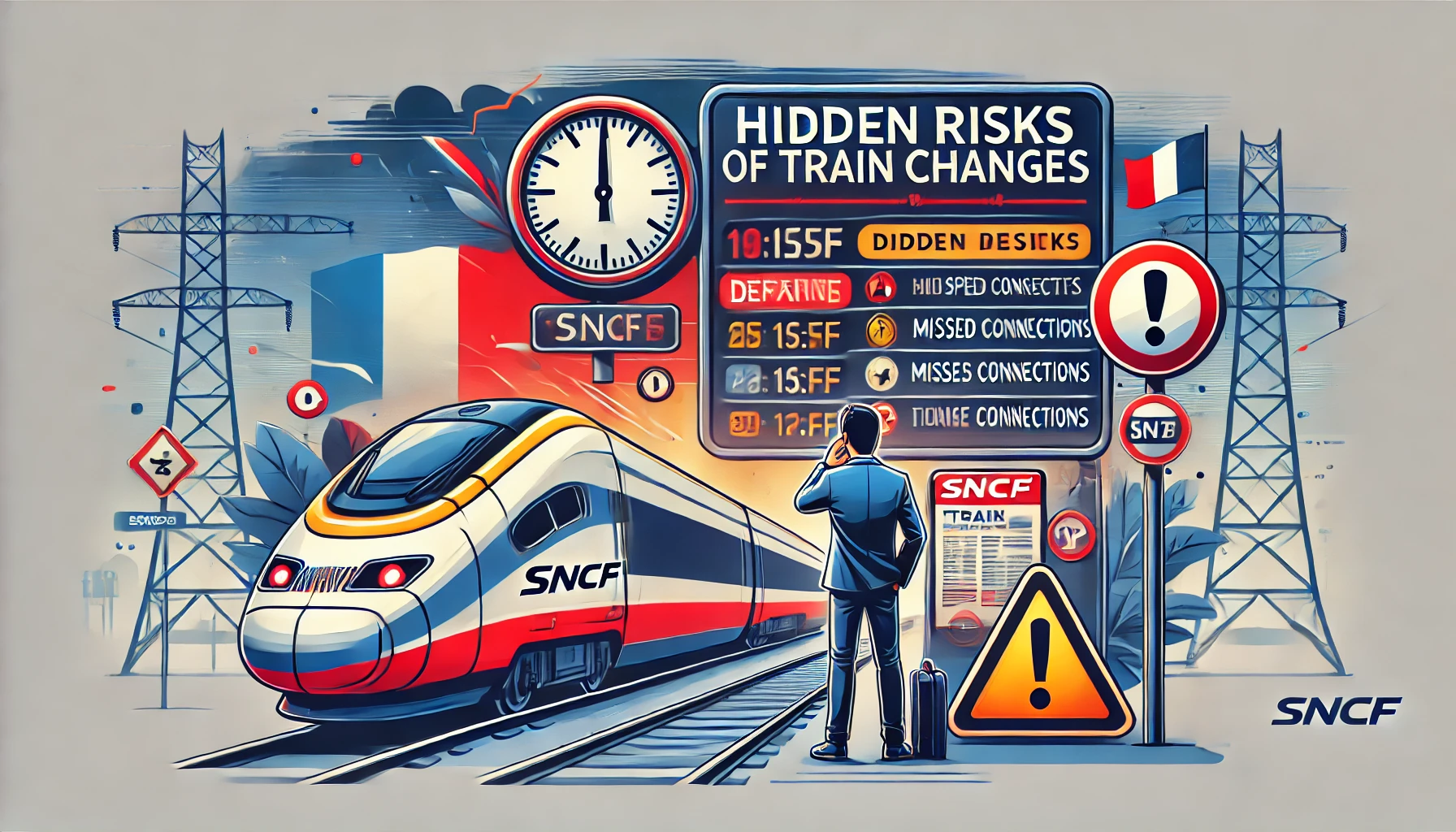 SNCF : Les risques cachés des changements de train