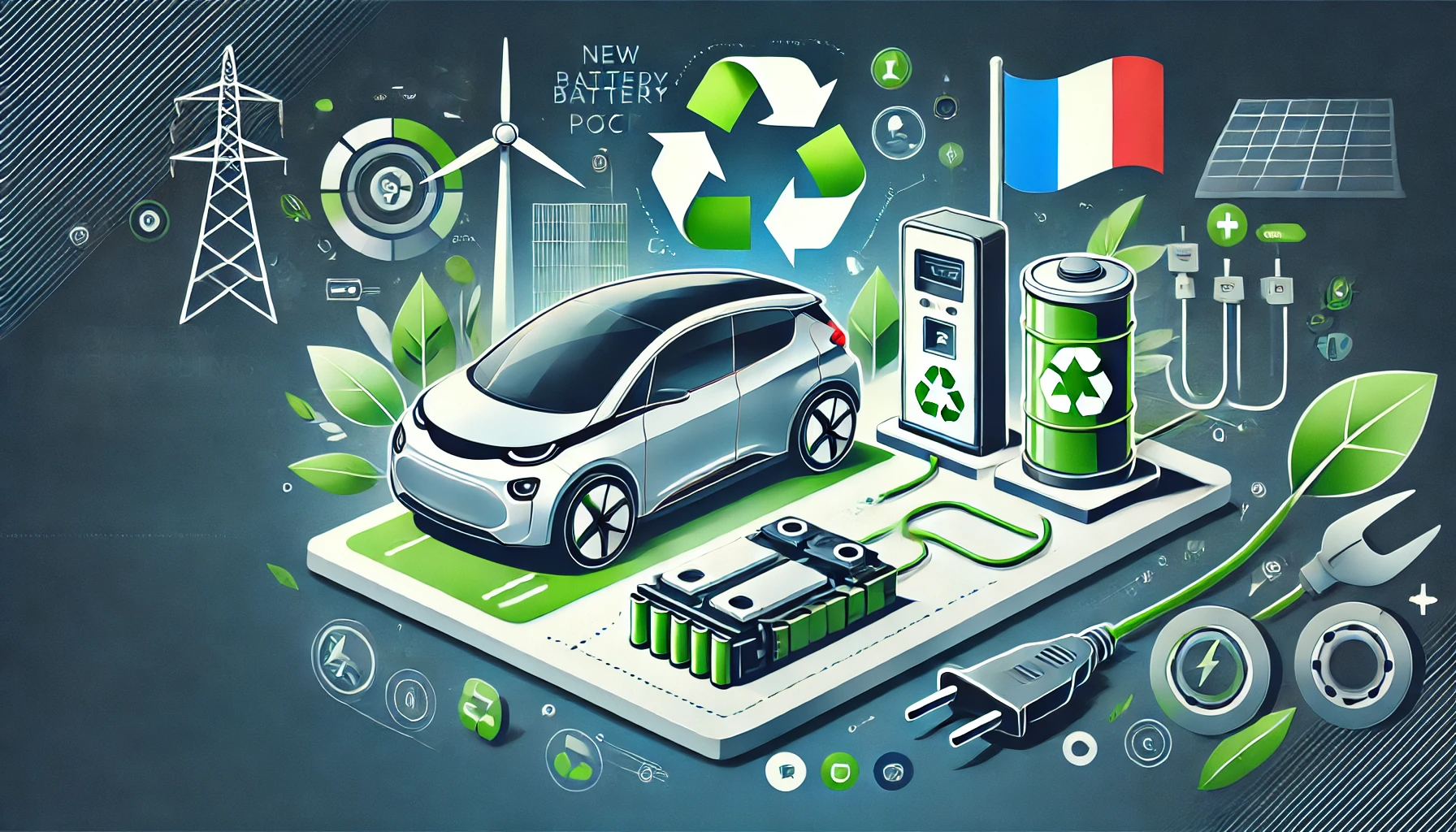 Voitures électriques : Nouveau processus de recyclage des batteries